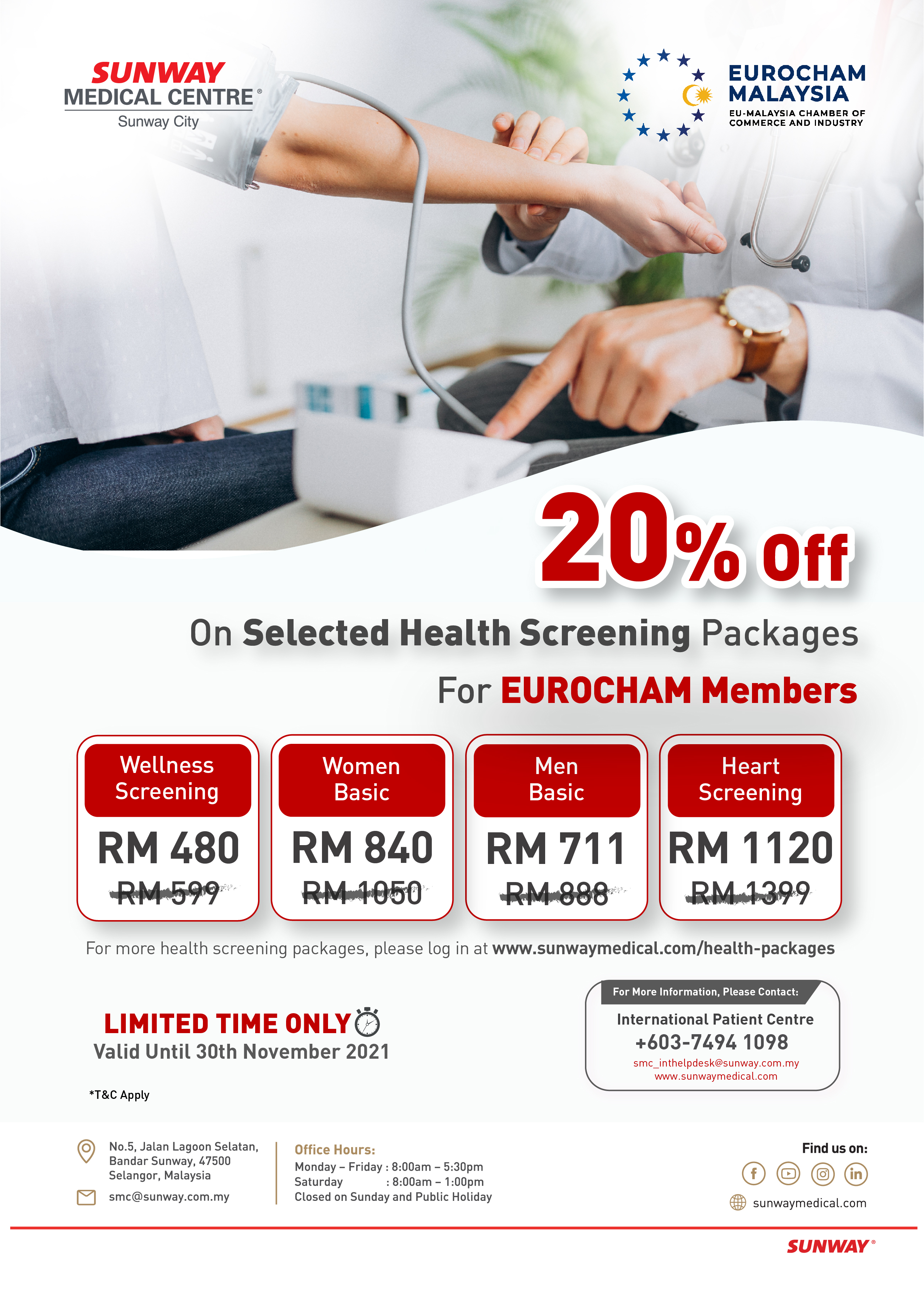 Malaysia promotion 2021 health package screening