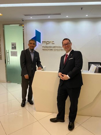 Meeting with Malaysia Petroleum Resources Corporation - MPRC 