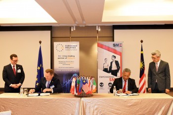 Memorandum of Understanding between EUROCHAM Malaysia and SME Association of Malaysia